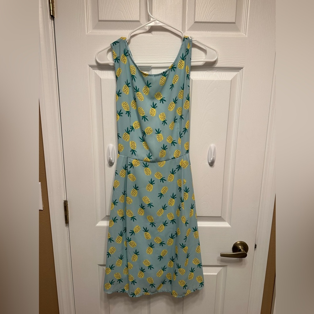 LA Soul Pineapple Dress 🍍💛🩵